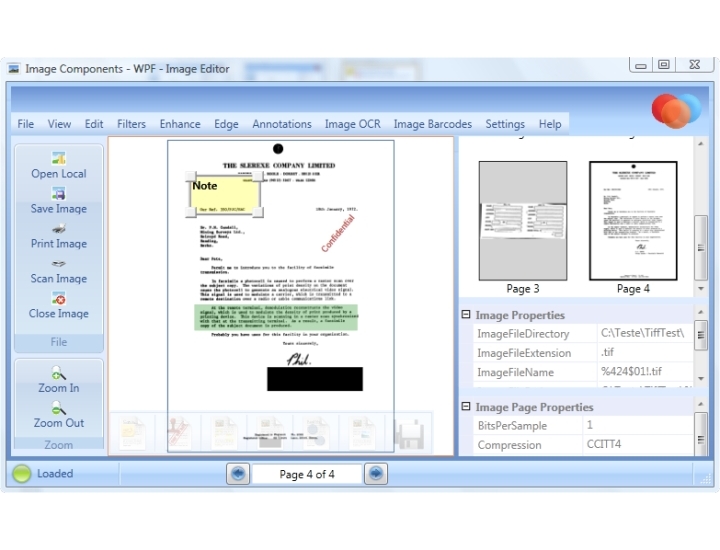 WPF Image Components SDK screenshot WPF Image Components SDK screenshot