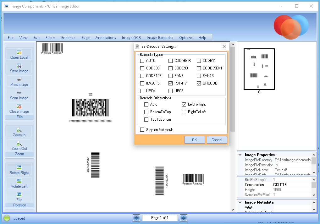 ImgBarDecoder viewer